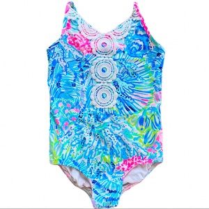 Girls Lilly Pulitzer Swimsuit size 5